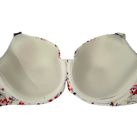 SOMA Bra Embraceable Underwire Hook n eye closure Full coverage Floral 38DD/38E - Picture 6 of 10